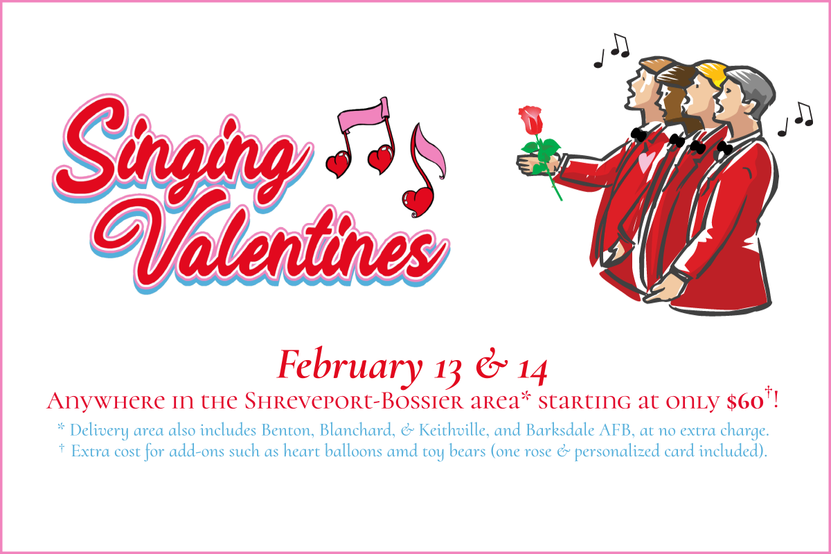 Singing Valentines 2026!